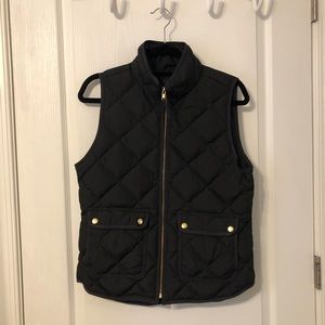 J Crew quilted vest